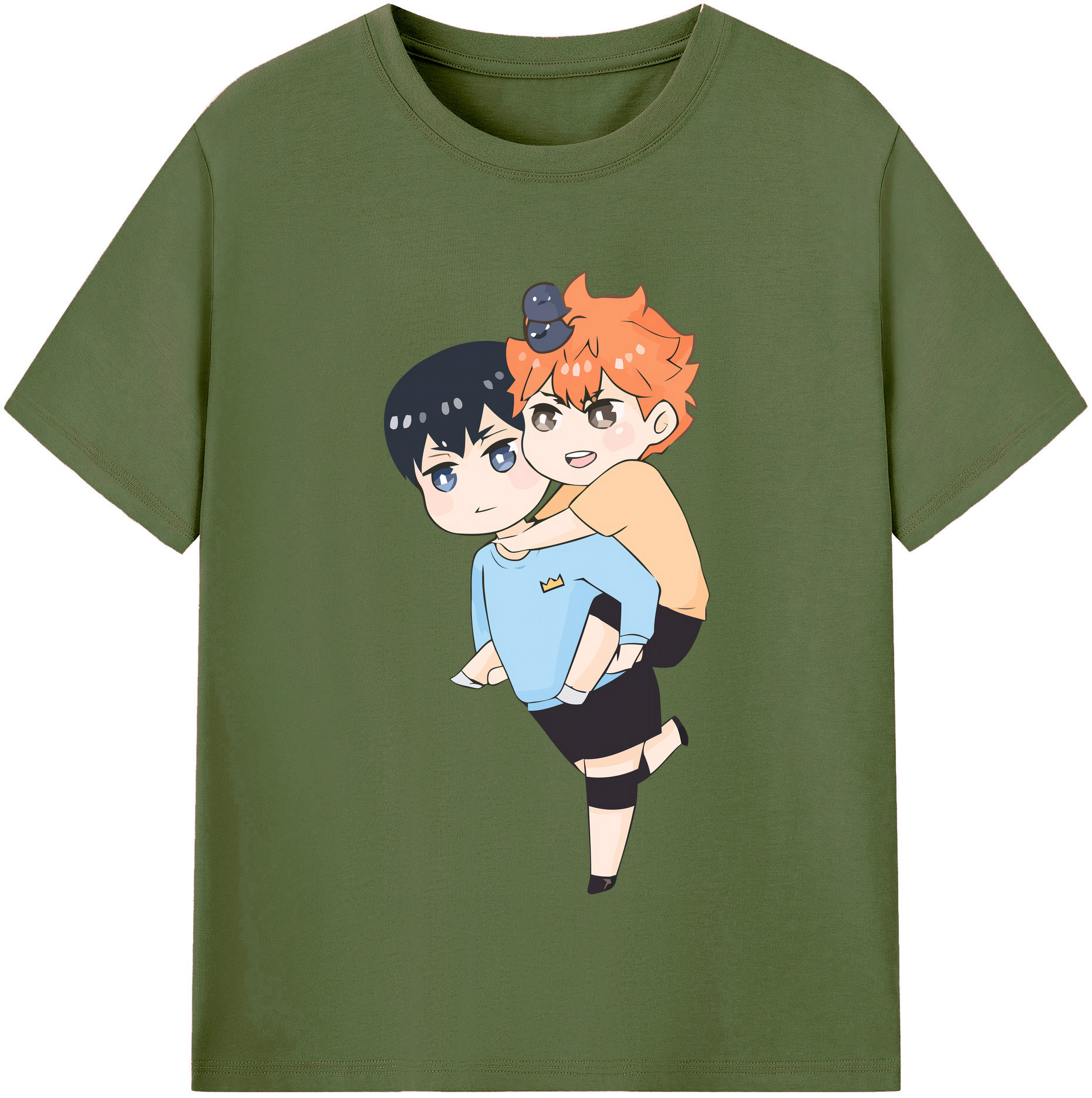 （画像用） ハイキュー!! Haikyu!! 綿100％半袖Tシャツ（フロントプリント）